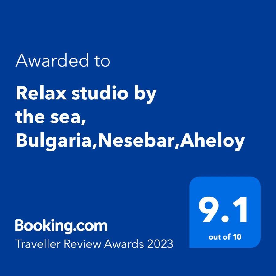 Relax Studio By The Sea, Bulgaria,Nesebar,Aheloj Kültér fotó