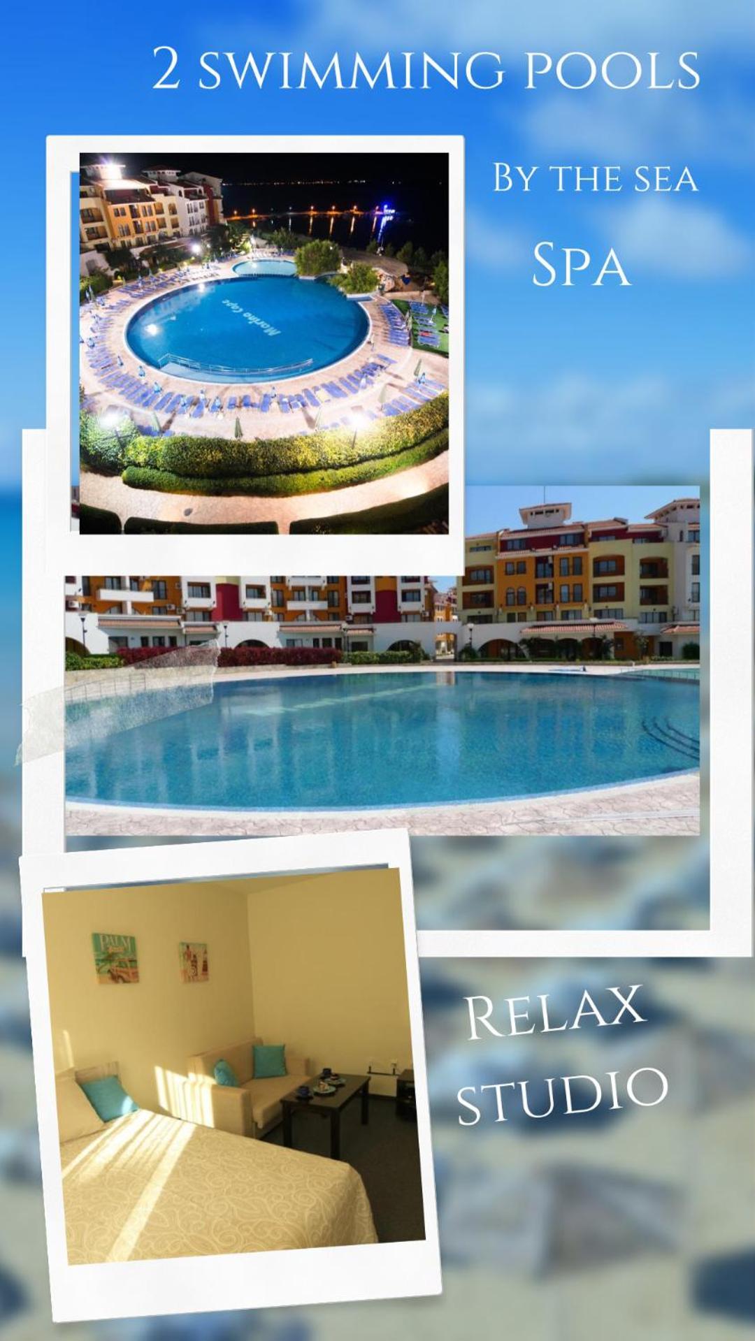 Relax Studio By The Sea, Bulgaria,Nesebar,Aheloj Kültér fotó